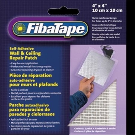 Dendesigns FDW6836-U 4 x 4 in. Aluminum Perforated Wall And Ceiling Patches - Aluminum - 4 in. DE3569283